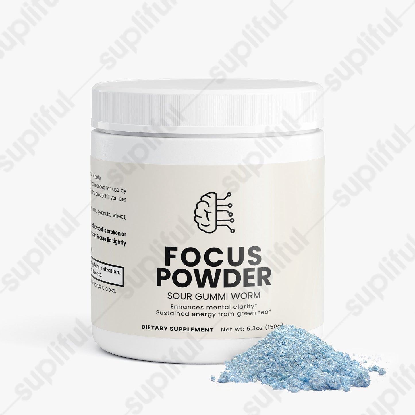 Focus Powder (Sour Gummi Worm)