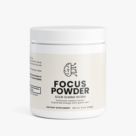Focus Powder (Sour Gummi Worm)